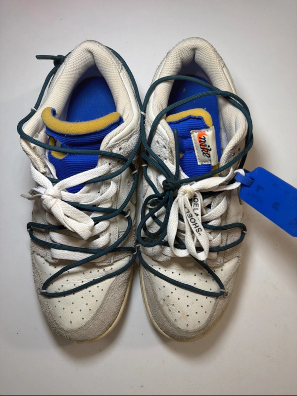 Off white x Nike dunk low